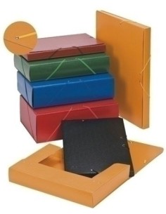 CARPETA PROYECTO Fº LOMO 12 CM AZUL